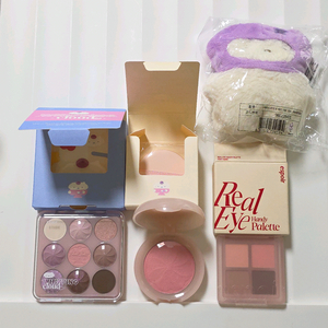 에뛰드 에스쁘아 팔레트 + 블러셔 + 키링 일괄