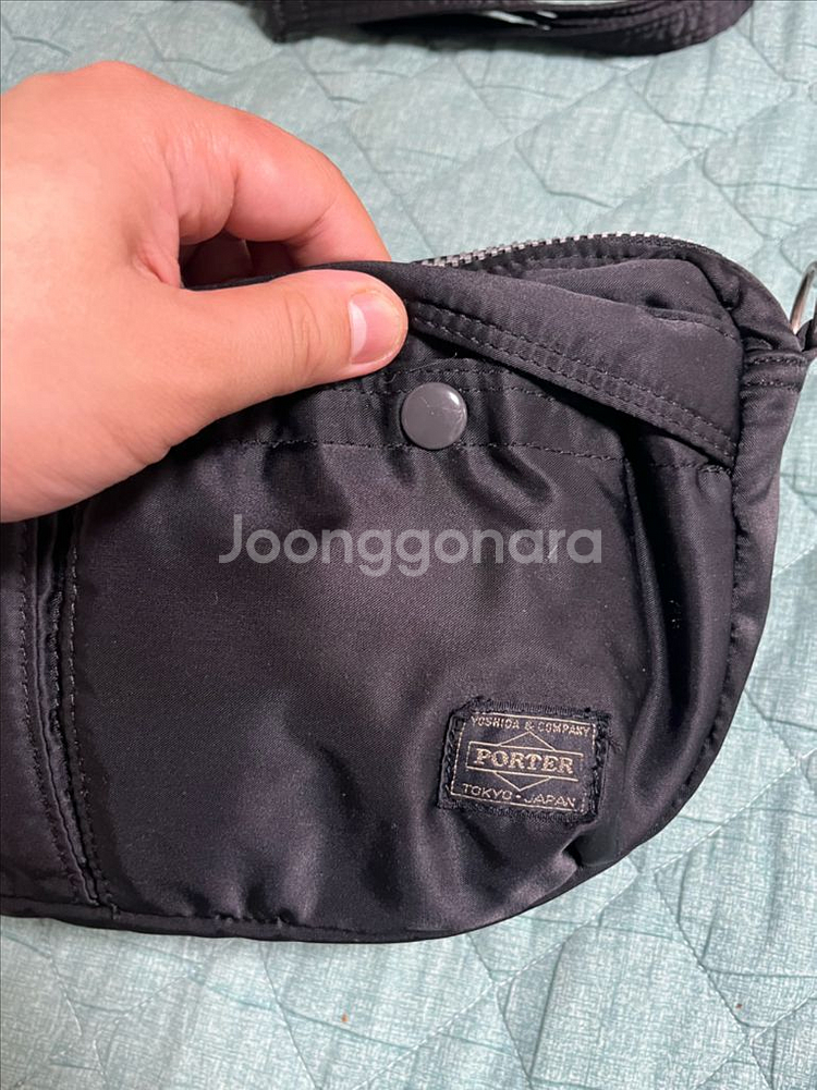 Porter 요시다 포터 포터 탱커 반달숄더백 블랙--2