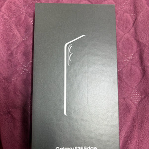 갤럭시 S25 엣지 512 미개봉 블랙