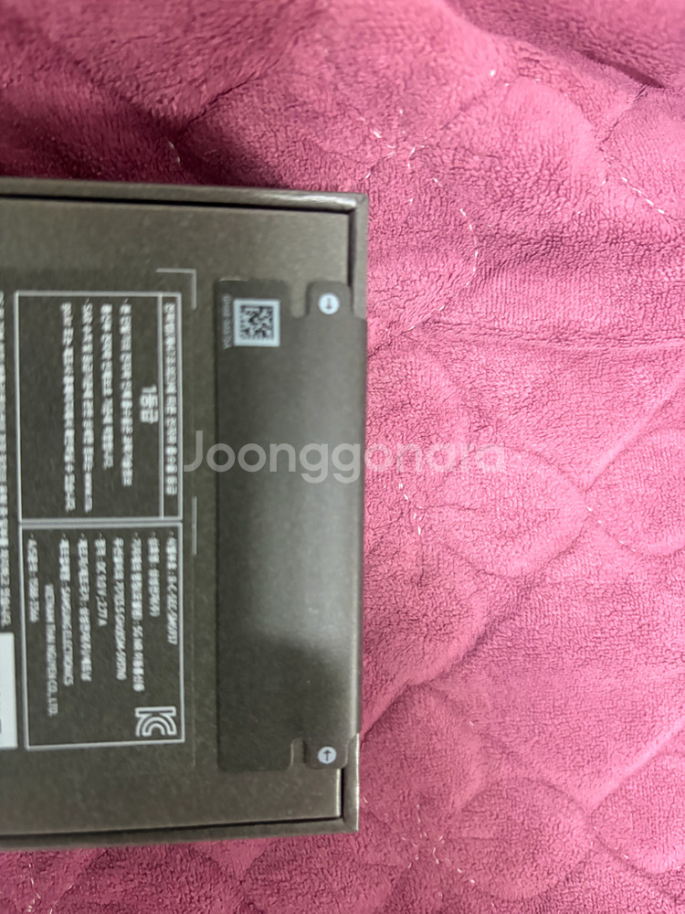 갤럭시 S25 엣지 512 미개봉 블랙--1