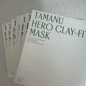 타마누 히어로 클레이 마스크팩