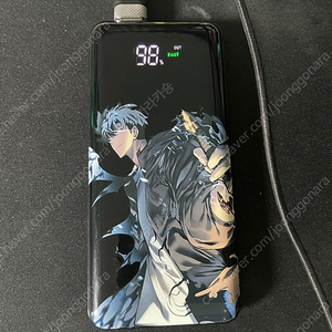 나혼렙 (나혼자만레벨업) 한정판 보조배터리 팝니다.