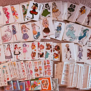 포용 인스 다꾸 도무송 마감용 블로거 윰자 인물스티커 까만너구리 까너