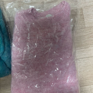 어반티노/캔디 알파카 핑크,총록 니트 일괄