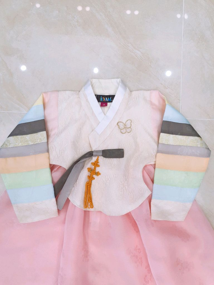 당의 여아 한복 8호--2