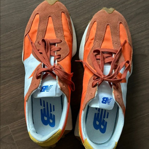 (쿨거 5) 뉴발란스 327 운동화 오렌지 280