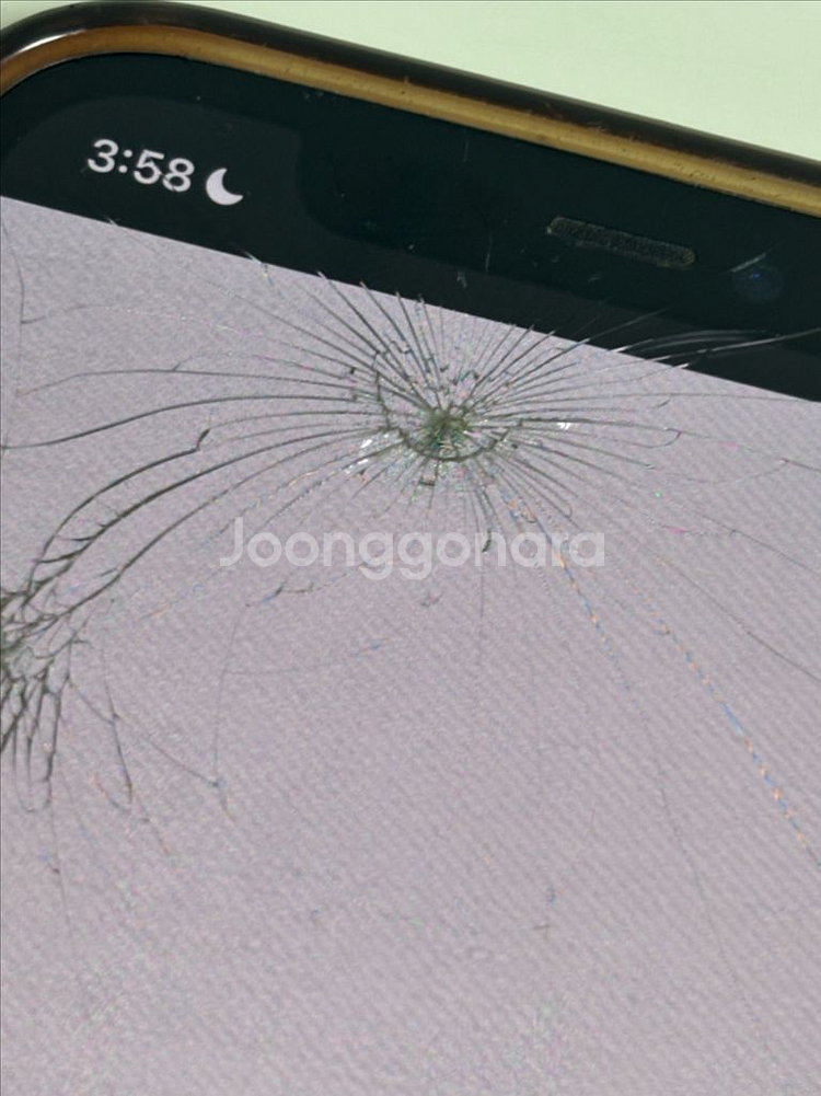 아이폰12 프로 128기가 파손폰--6