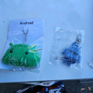 안드로이드 키링 세트