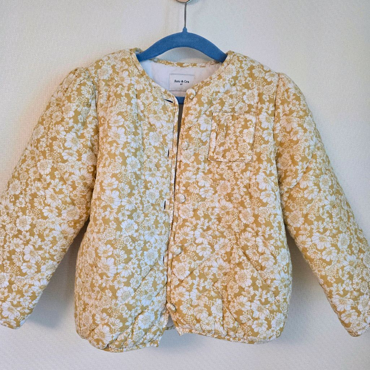 슈슈앤크라 퀼팅 자켓 8y--1