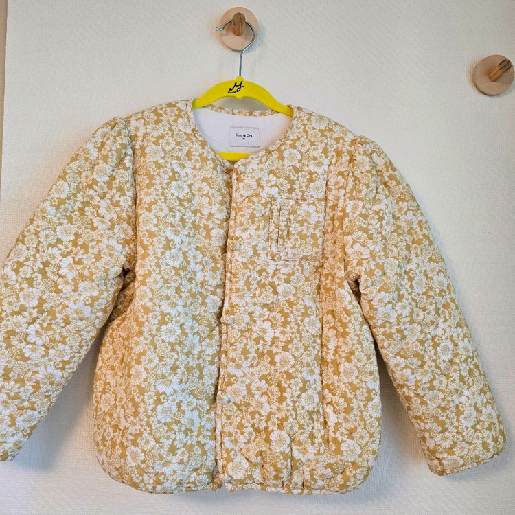 슈슈앤크라 퀼팅 자켓 8y--2