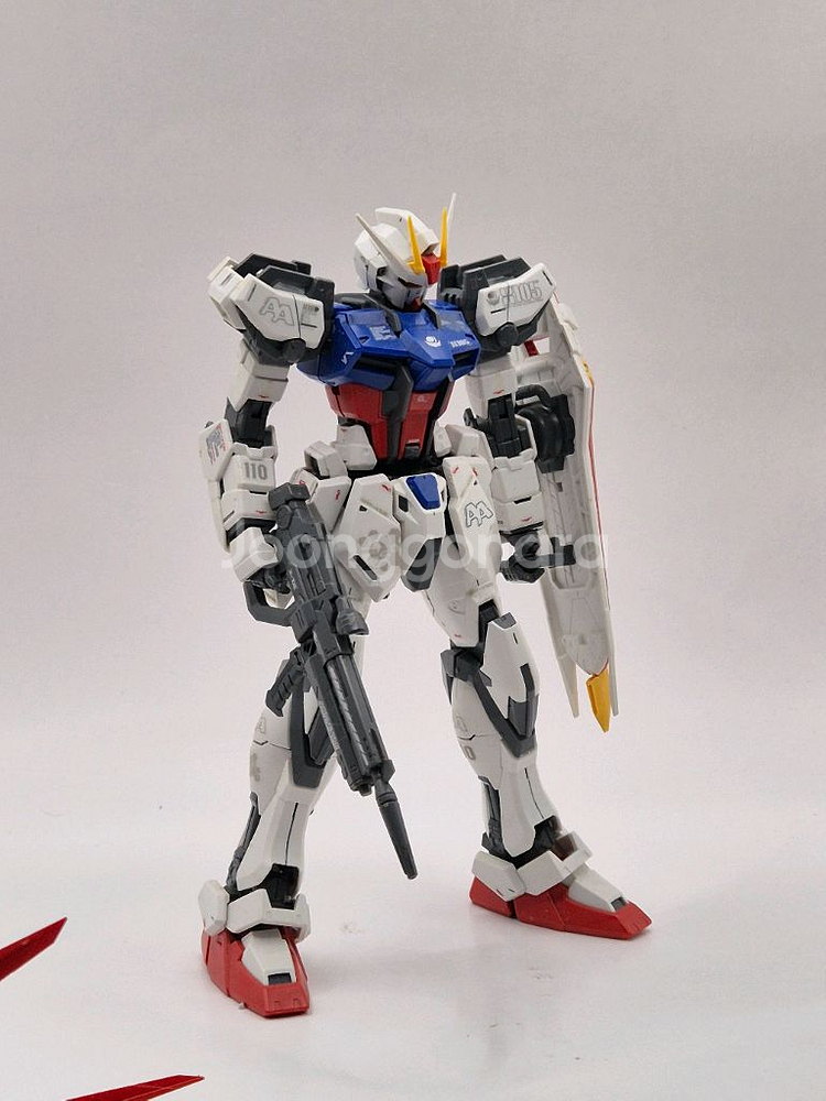 (정크) MG 에일스트라이크 건담 시드 반다이 프라모델--1