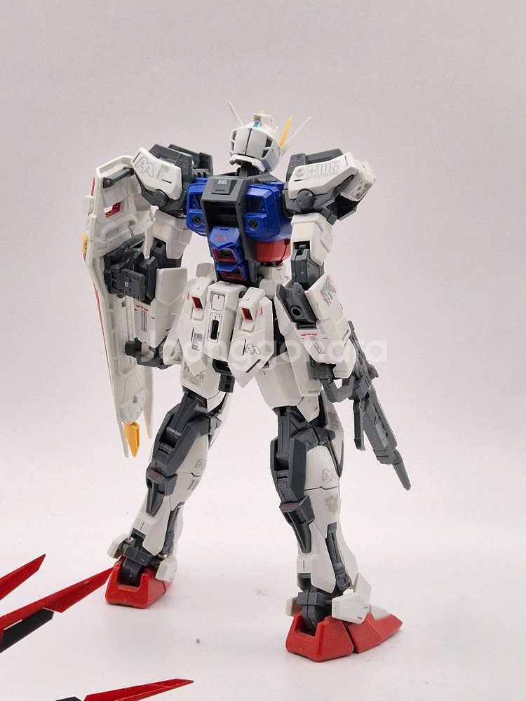 (정크) MG 에일스트라이크 건담 시드 반다이 프라모델--2