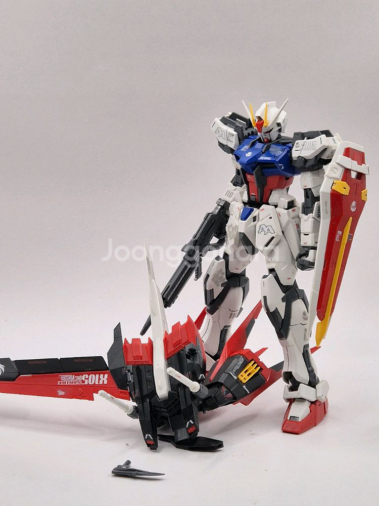 (정크) MG 에일스트라이크 건담 시드 반다이 프라모델--0