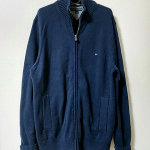 남 상태우수 타미힐피거 니트 가디건 집업ㅡL (100)