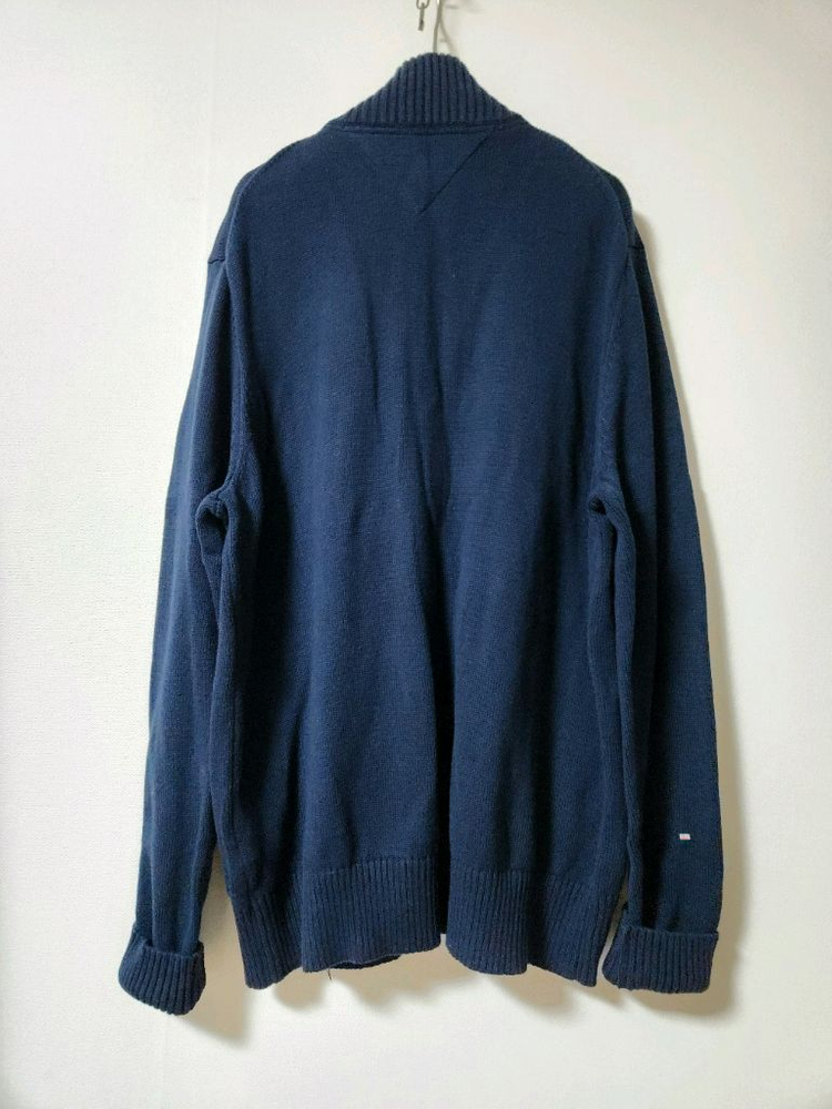 남 상태우수 타미힐피거 니트 가디건 집업ㅡL (100)--6