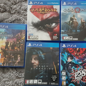 PS4 게임 4종 세트 (1개 무료제공) (택포5만)