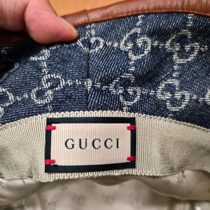 (정품) 구찌 GG 캔버스 벙거지 버킷햇 L 사이즈 명품 모자