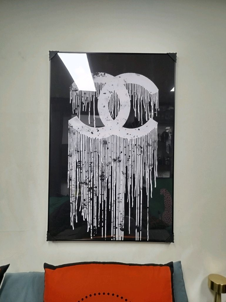 ysl 생로랑 로고 입생로랑 대형 그림 액자 팝아트 인테리어소품 인테리어액자 명품그림 가방 아트 샤넬액자 샤넬그림 이미지