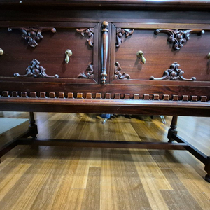 원목 2단 서랍장 (배송비 별도)