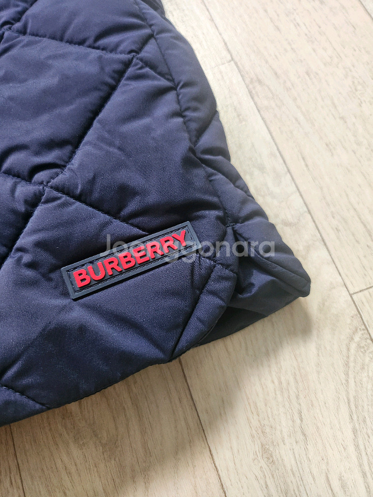 정품.시착만) 버버리키즈14y 롱패딩(성인44가능)--1