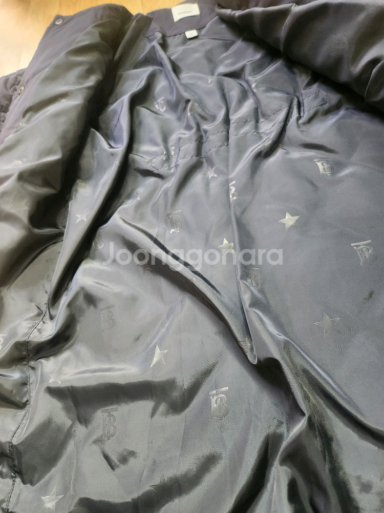 정품.시착만) 버버리키즈14y 롱패딩(성인44가능)--6