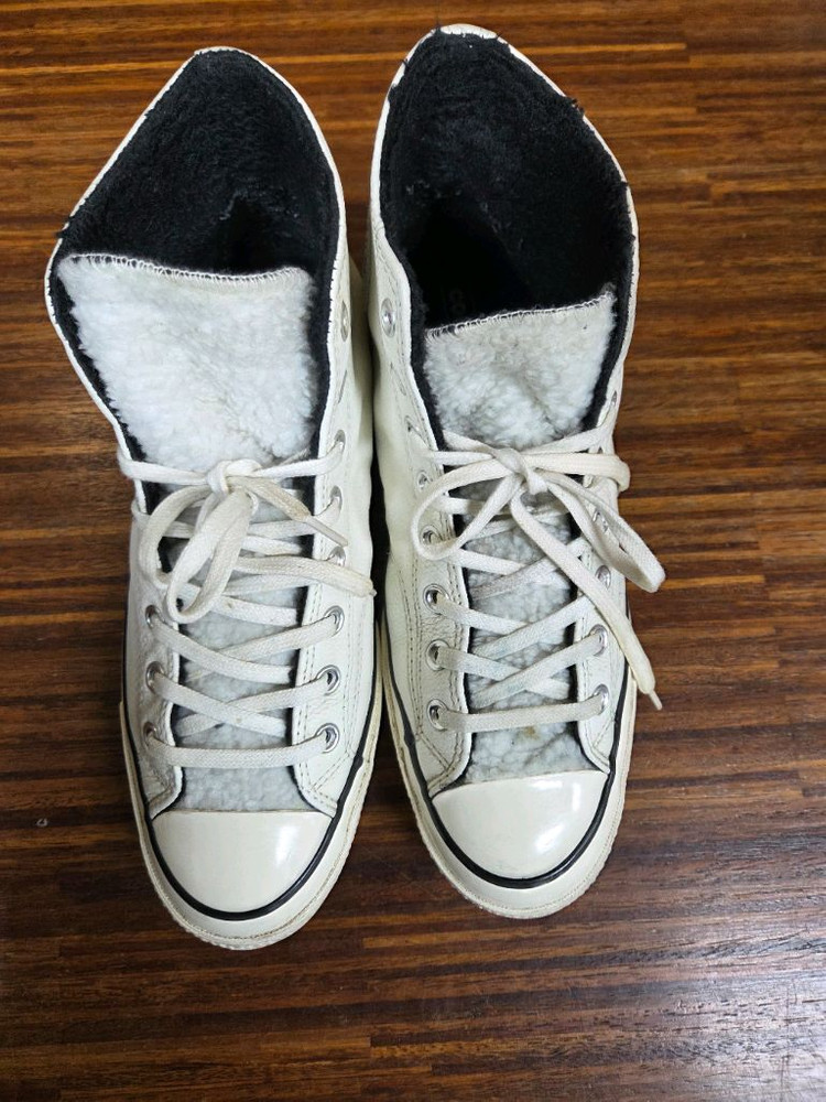 컨버스 척테일러 윈터 안감양털 레더 하이 280 이미지