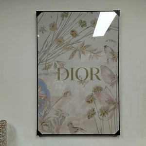 디올그림 디올액자 디올 크리스찬디올 로고 대형 그림 액자 팝아트 인테리어소품 인테리어액자 명품그림 가방 지갑 이미지