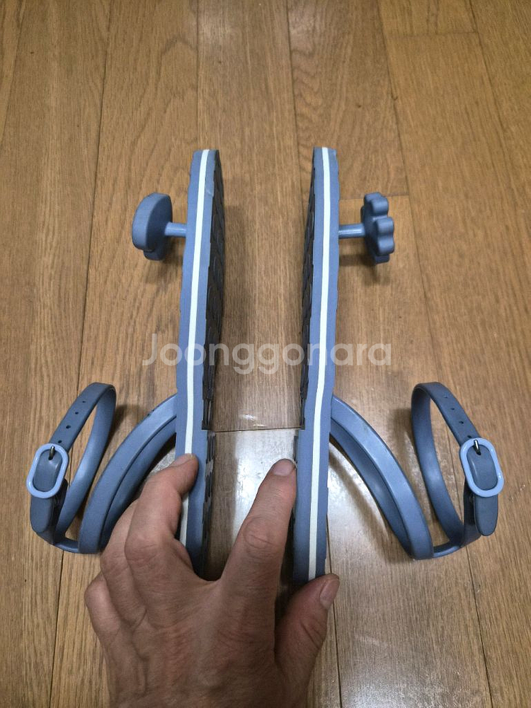 (정품) 생로랑 젤리 하트 쪼리 샌들 36 (명품 여자 신발 슬리퍼 뮬)--5