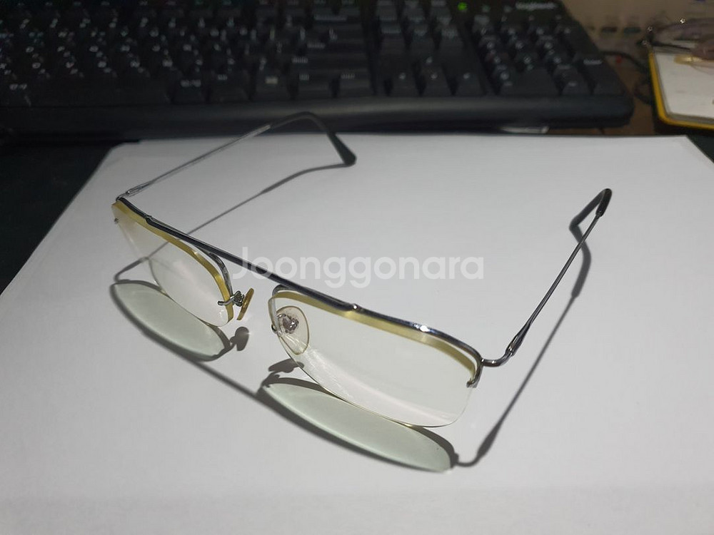 Sol-Amor 빈티지 반무테 안경테 프랑스 레트로--2