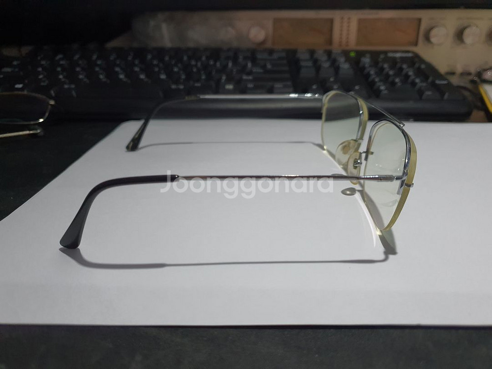 Sol-Amor 빈티지 반무테 안경테 프랑스 레트로--4