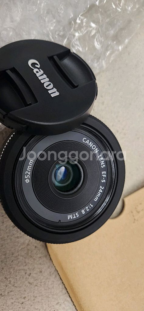 캐논 EF-S 24mm f2.8 STM 팬케익 렌즈 팝니다--1