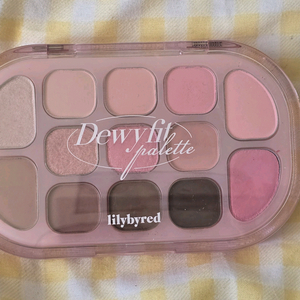 릴리바이레드 듀이 핏 팔레트 02핑크밀크티