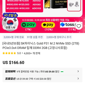 Gold P31 M.2 NVMe SSD 2TB