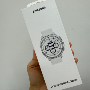 갤럭시워치8클래식 46mm 화이트 (미개봉)