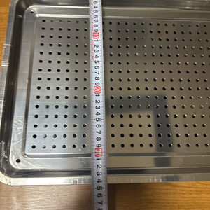 스테인리스 스틸 쟁반2개 한 세트