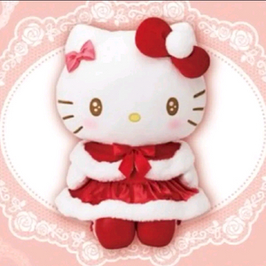 (미개봉) 산리오 헬로키티 겨울 아타리쿠지 1번 1등상 대형봉제인형