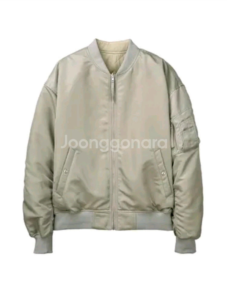 질스튜어트뉴욕 MA-1 미들레이어 양면 패딩 점퍼 극미중고--2