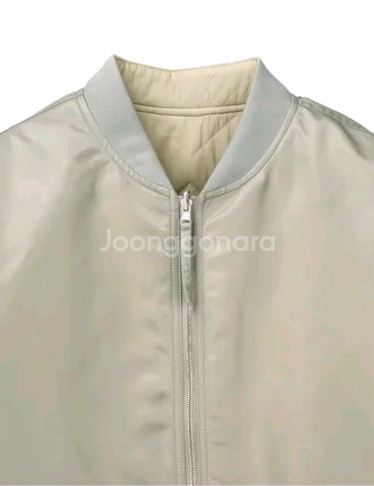 질스튜어트뉴욕 MA-1 미들레이어 양면 패딩 점퍼 극미중고--6