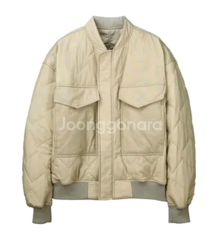 질스튜어트뉴욕 MA-1 미들레이어 양면 패딩 점퍼 극미중고--5