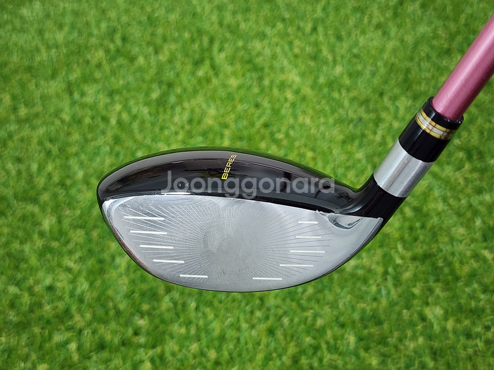 여성용 2스타 혼마뉴베레스 4번 22도 L 정품 유틸리티--3