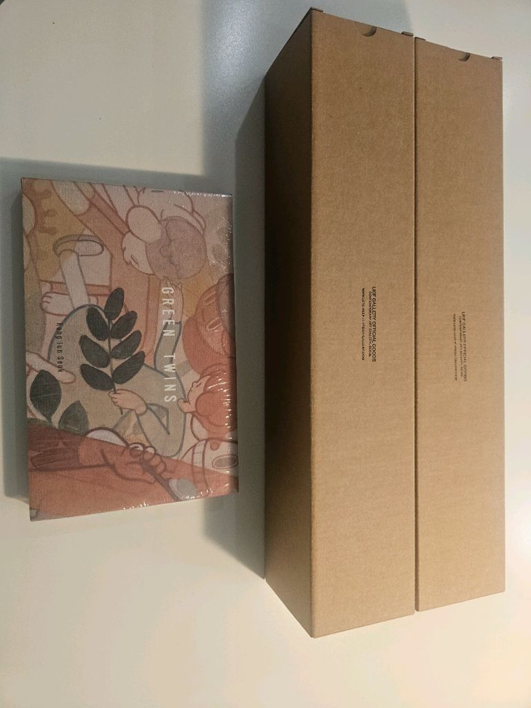 강준석 포스터2종 + 도록(미개봉)--1