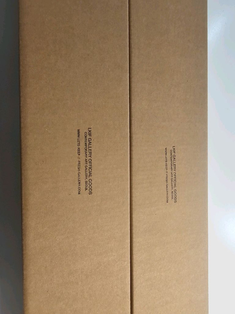 강준석 포스터2종 + 도록(미개봉)--2