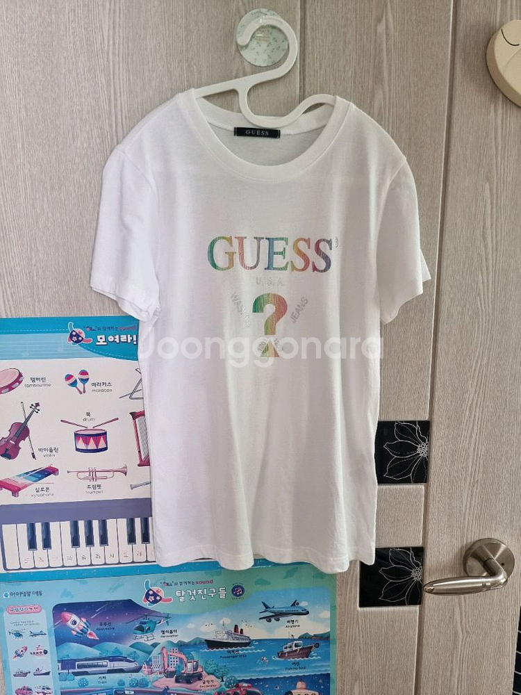 게스 반팔 티셔츠 S--0