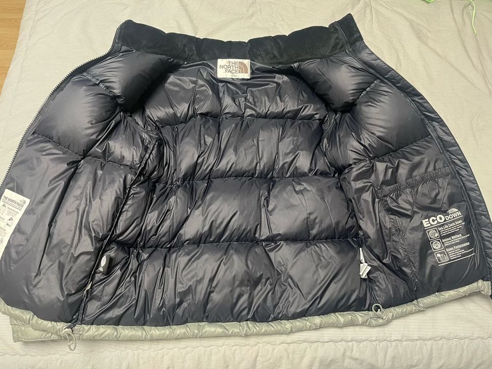 노스페이스 화이트라벨 눕시 라이트 그레이 L--2