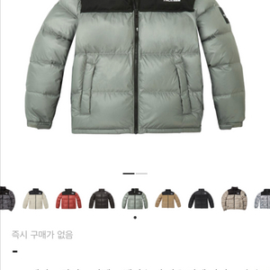 노스페이스 화이트라벨 눕시 라이트 그레이 L