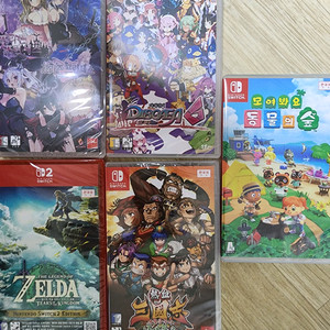 닌텐도스위치1,2 게임 소프트 새상품 판매