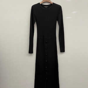마시모두띠 블랙 니트 롱 원피스