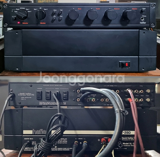 미제 HAFLER(하플러) XL-280 파워--0