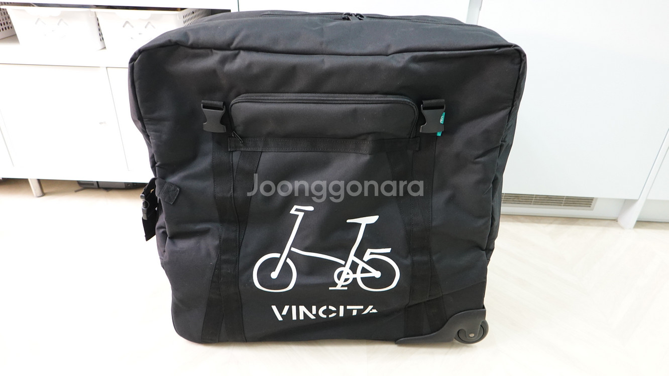 빈치타 브롬톤 미니벨로 캐리어 운반 보관 가방 여행용 비행기 수화물 20인치--0