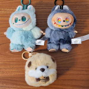 무료배송) 인형 키링 라부부 & 해달